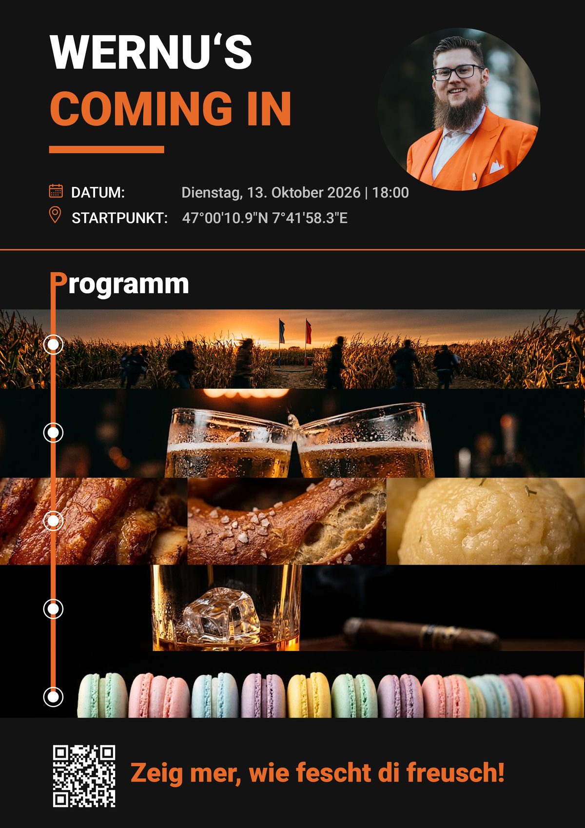 Wernus Comming In Flyer